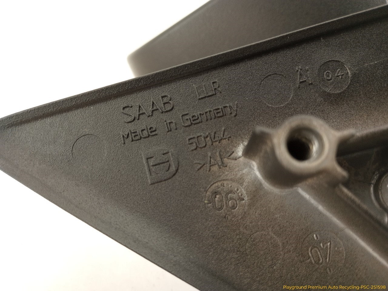Saab 9-3 Passenger Right Power Side View Mirror