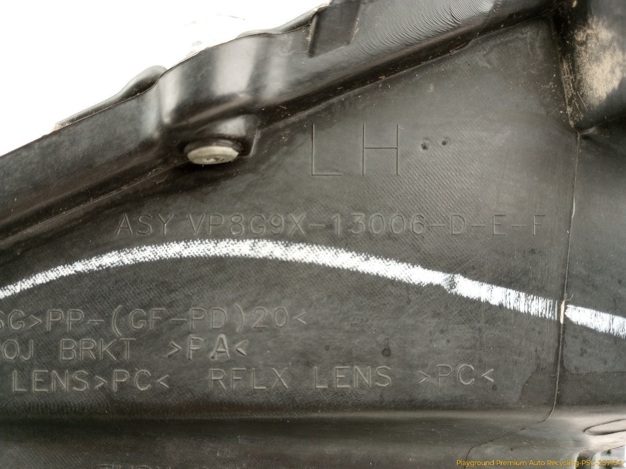 Cadillac CTS Driver Left Head Lamp