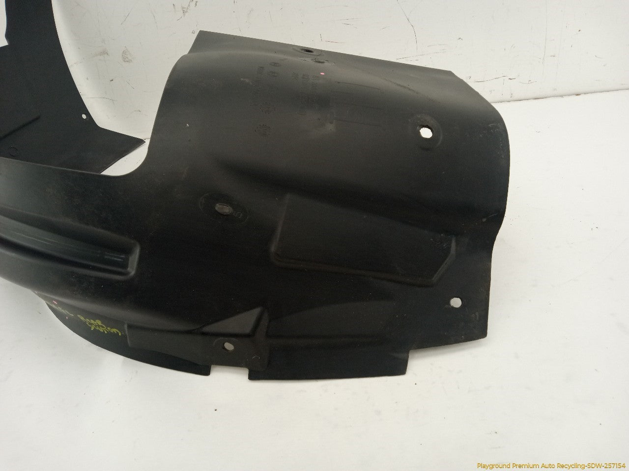Cadillac CTS Driver Left Front Rearward Inner Fender Liner