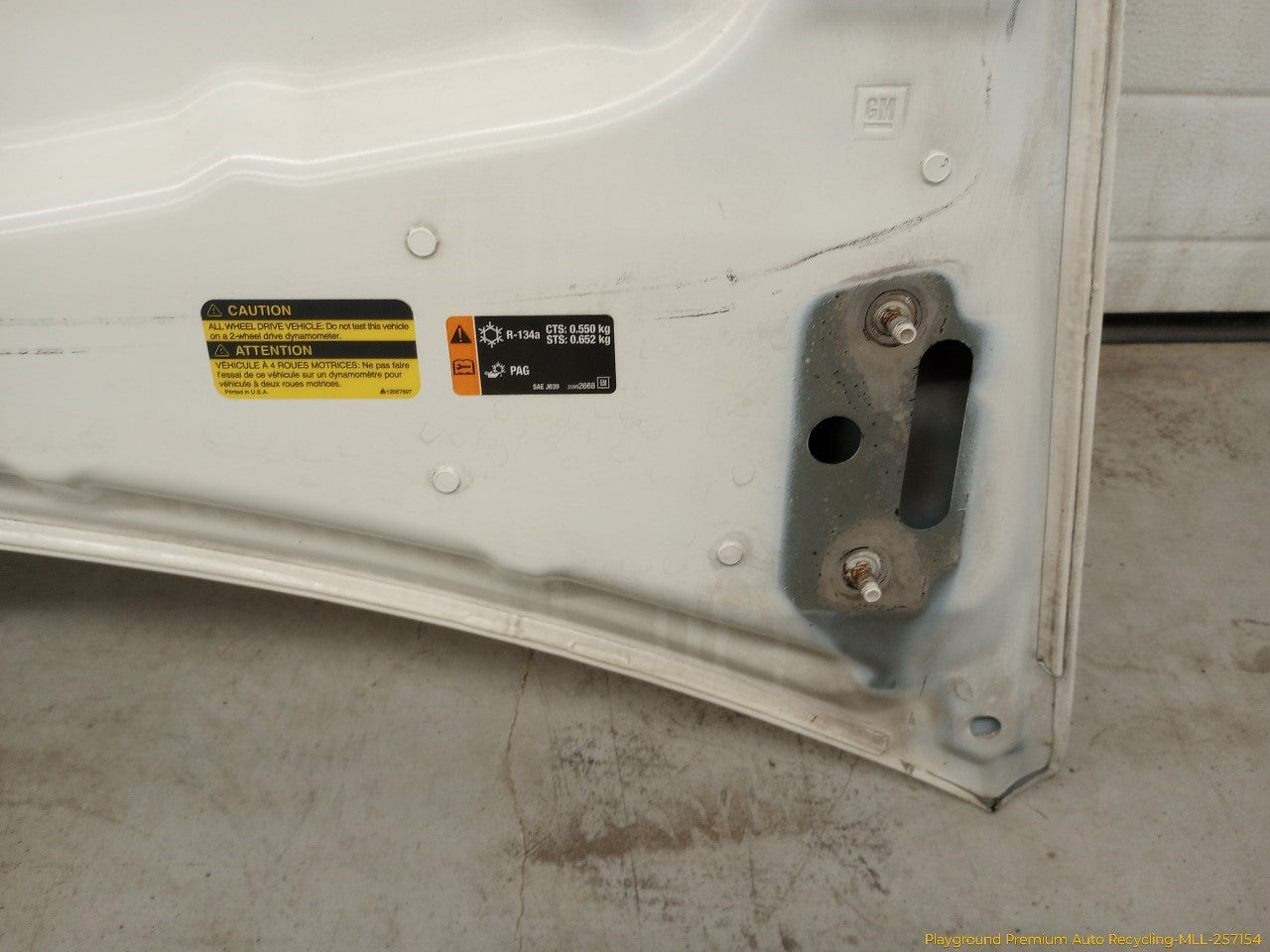 Cadillac CTS Hood Bonnet Panel