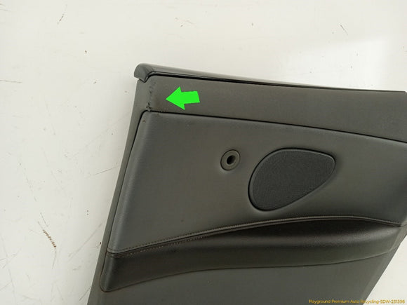 Saab 9-3 Passenger Right Rear Quarter Trim