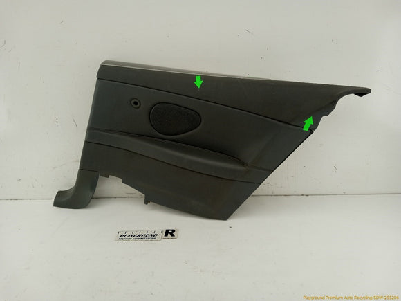 Saab 903 Passenger Right Rear Quarter Trim