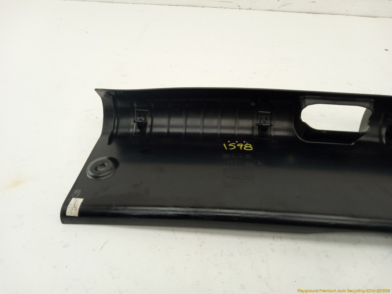 Saab 9-3 Trunk Latch Sill Trim