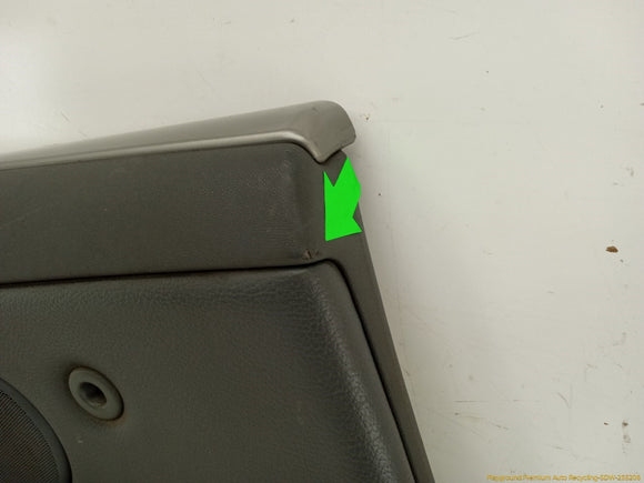 Saab 903 Driver Left Rear Quarter Trim