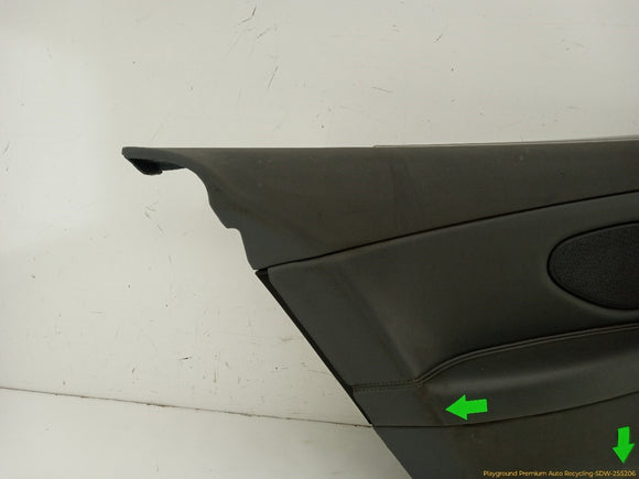 Saab 903 Driver Left Rear Quarter Trim