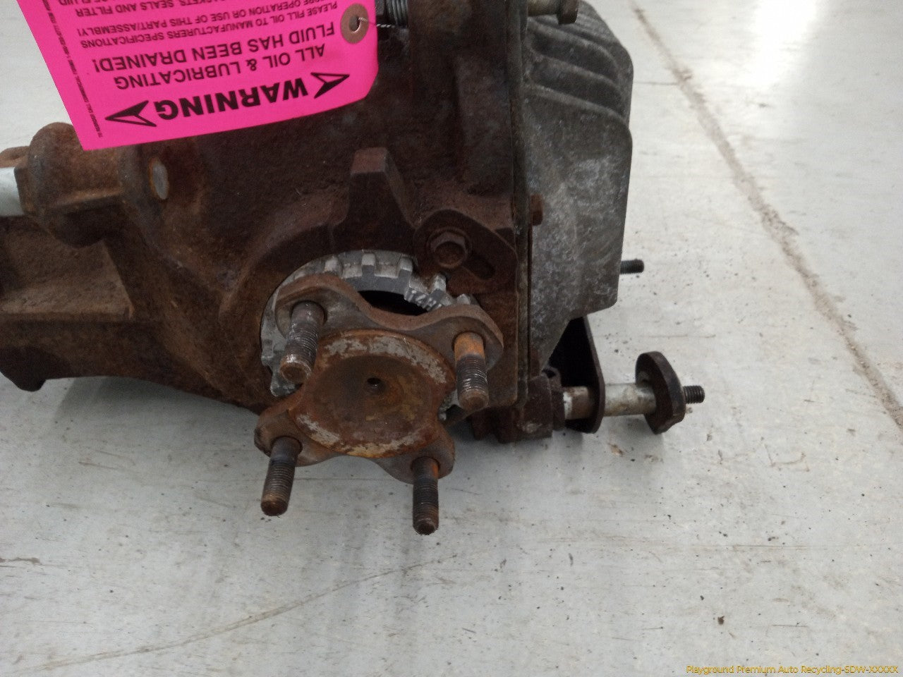 Jaguar XK8 Rear Differential Carrier