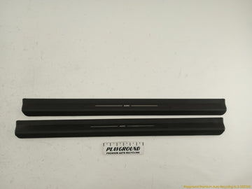 Saab 9-3 Pair Of Front Door Sill Step Plate Trim