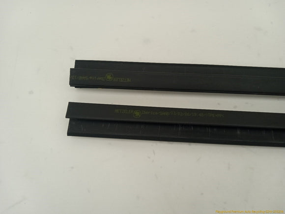 Saab 903 Pair Of Front Window Belt Strip Moldings