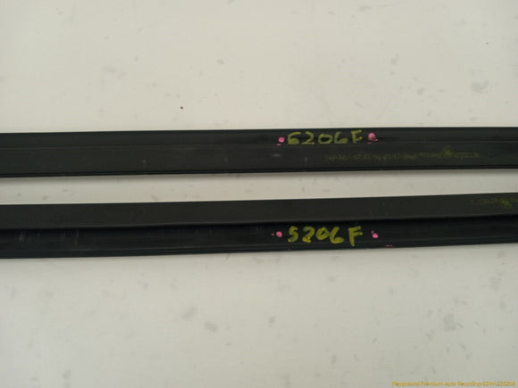 Saab 903 Pair Of Front Window Belt Strip Moldings