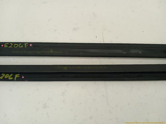 Saab 903 Pair Of Front Window Belt Strip Moldings
