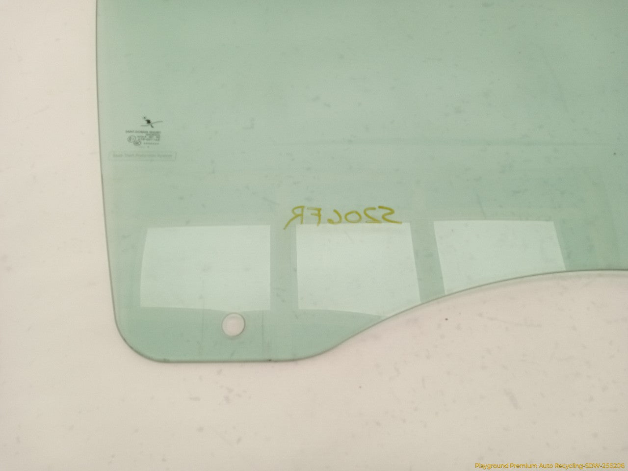 Saab 903 Passenger Right Front Door Window Glass