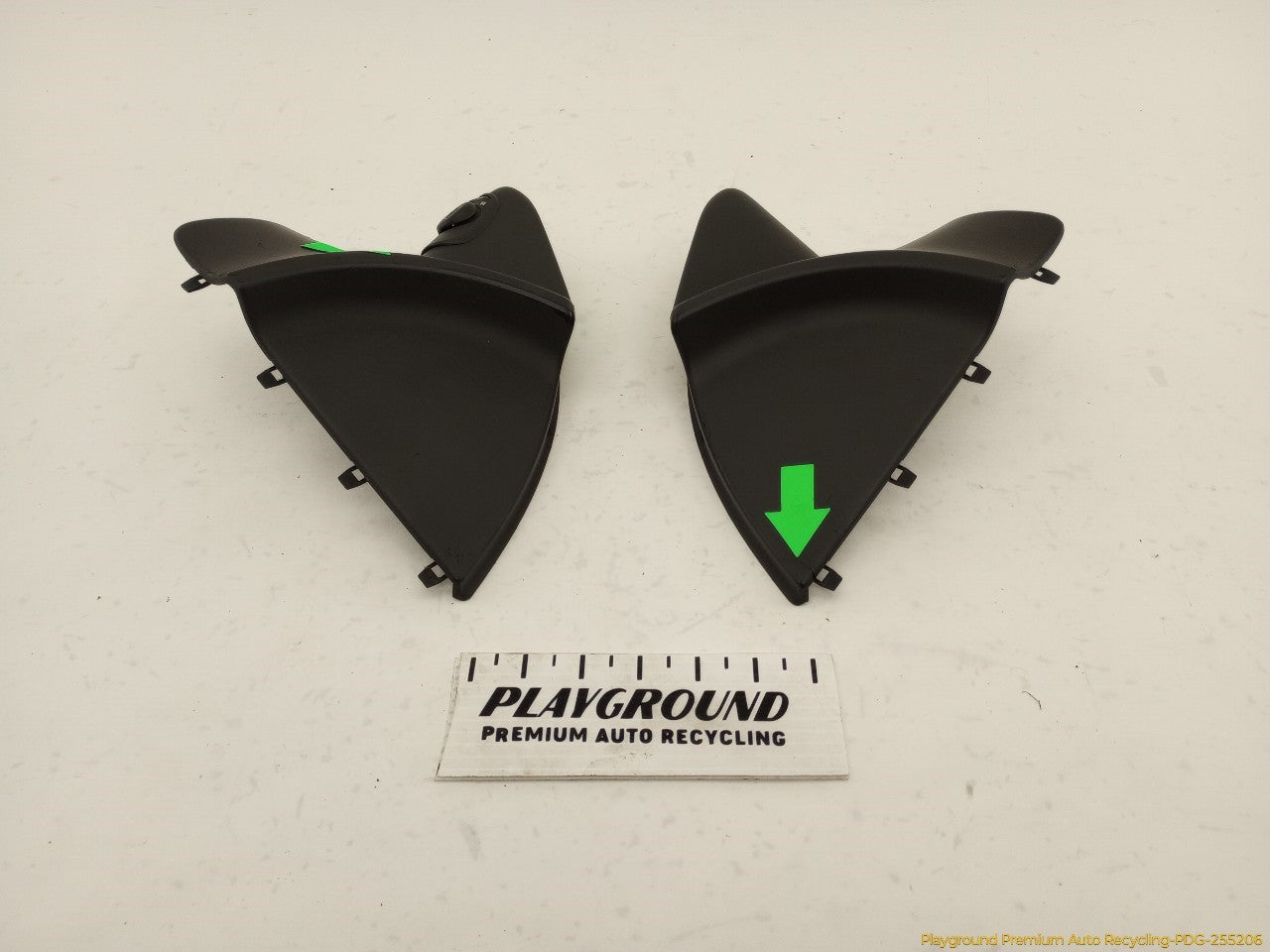 Saab 903 Pair Of Interior Side Mirror Trim