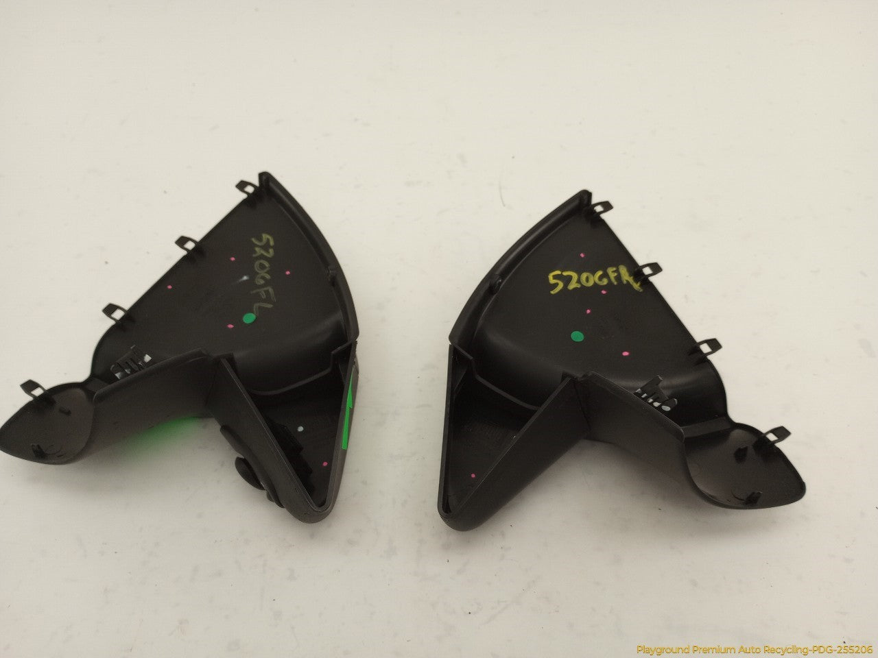 Saab 903 Pair Of Interior Side Mirror Trim