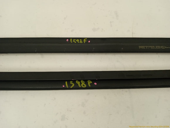 Saab 9-3 Pair Of Front Window Belt Strip Moldings