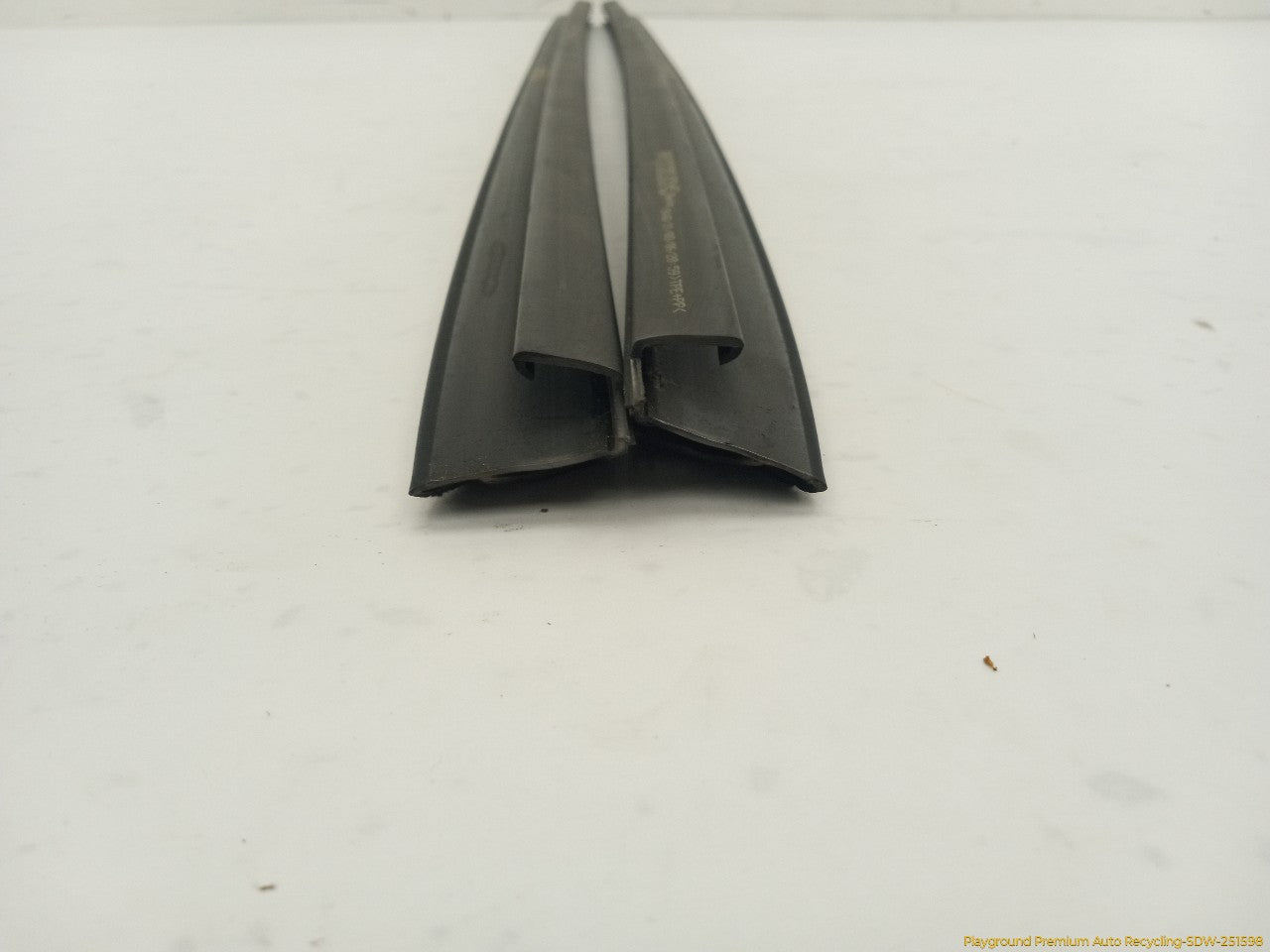 Saab 9-3 Pair Of Front Window Belt Strip Moldings