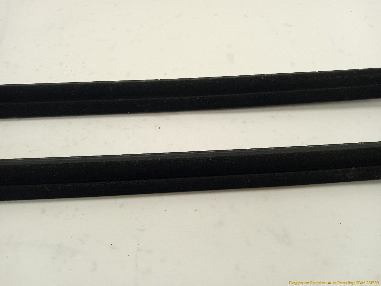 Saab 9-3 Pair Of Front Window Belt Strip Moldings
