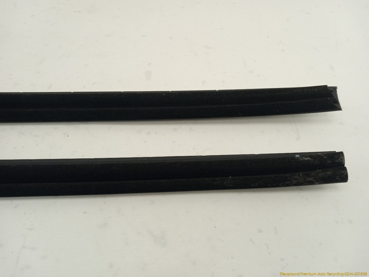 Saab 9-3 Pair Of Front Window Belt Strip Moldings