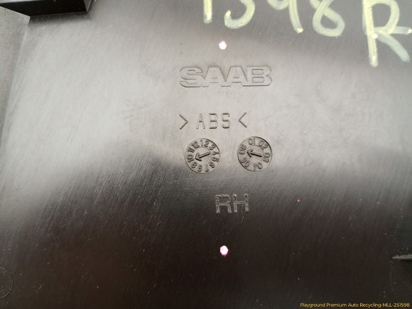 Saab 9-3 Passenger Right Dashboard End Trim