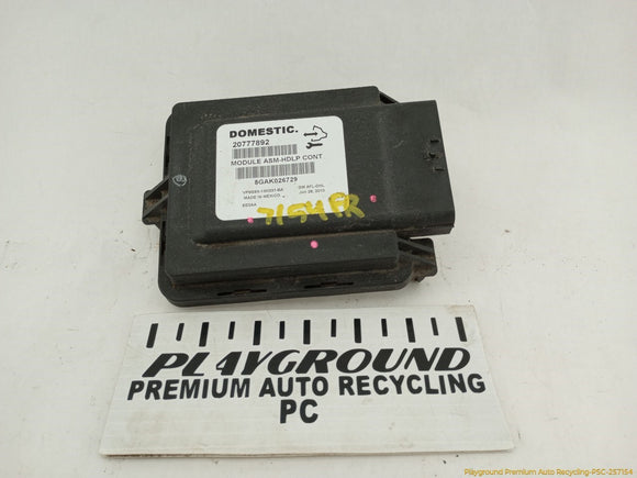 Cadillac CTS Head Lamp Level Control Module