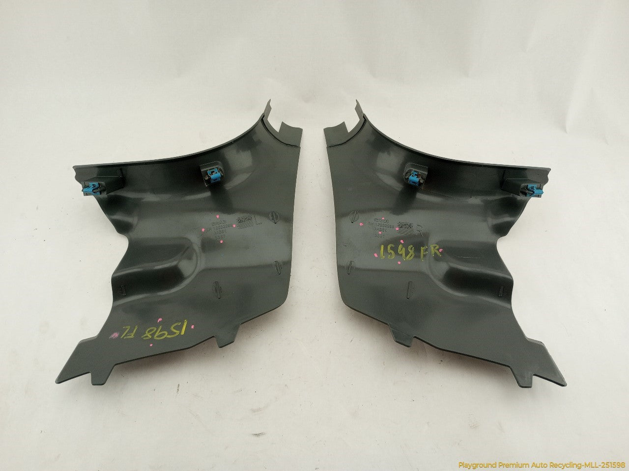 Saab 9-3 Pair Of Front Lower Kick Panel Trim - 0