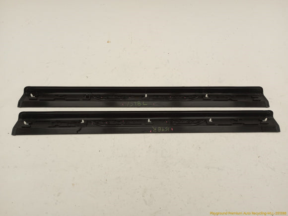 Saab 9-3 Pair Of Front Door Sill Step Plate Trim