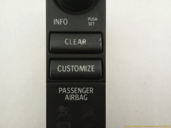 Saab 903 Center Dash Roof & Radio Control Switch