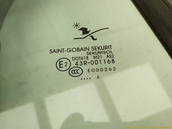 Saab 903 Passenger Right Rear Quarter Window Regulator & Glass