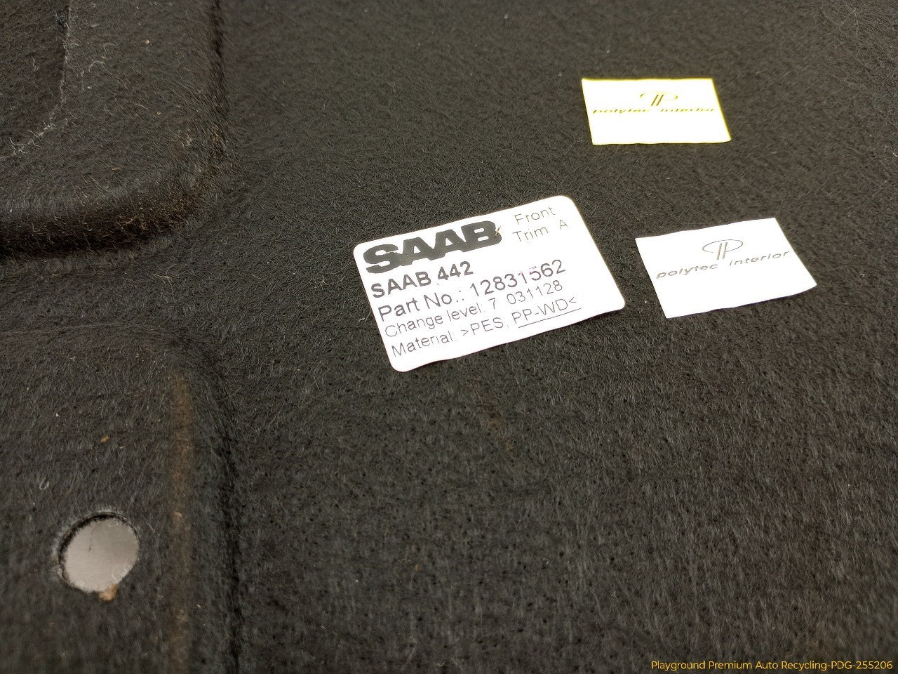 Saab 903 Trunk Boot Liner Trim