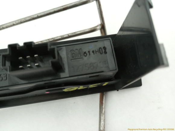 Saab 9-3 Emergency Call Control Switch