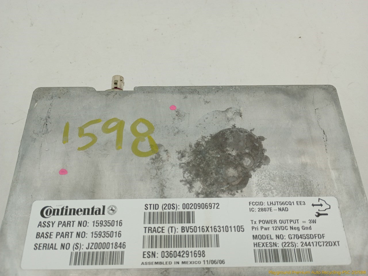 Saab 9-3 Communication Control Module