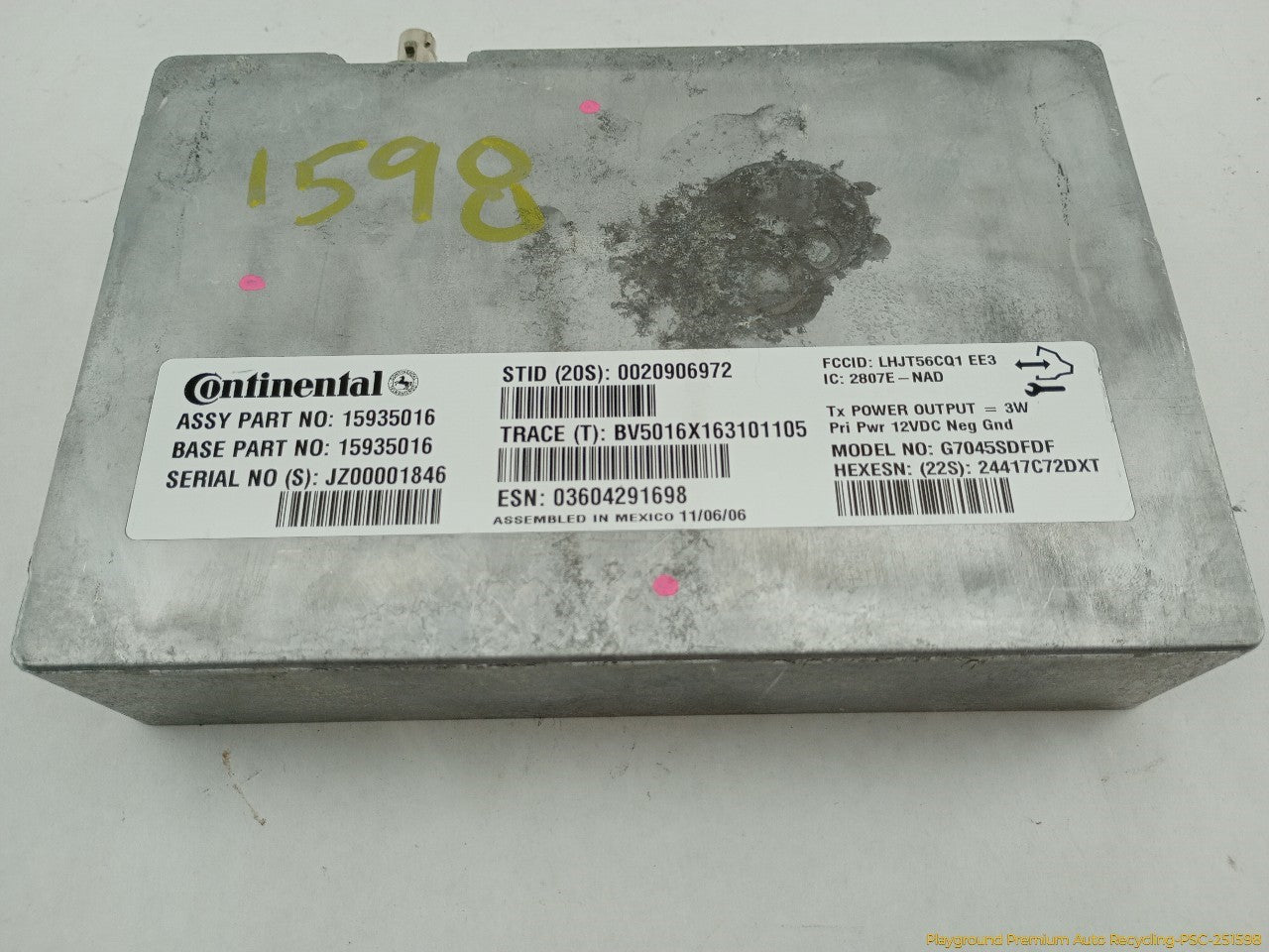 Saab 9-3 Communication Control Module