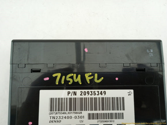 Cadillac CTS Body Control Module