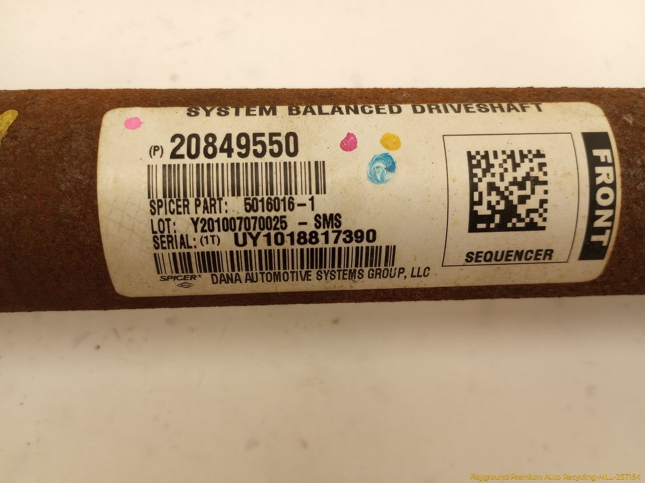 Cadillac CTS Rear Drive Shaft