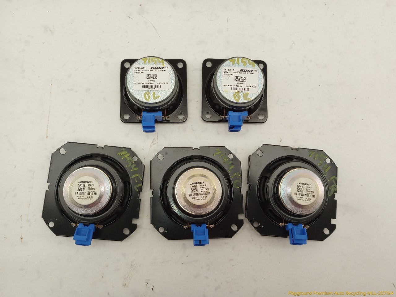 Cadillac CTS Set Of 10 Audio Speakers