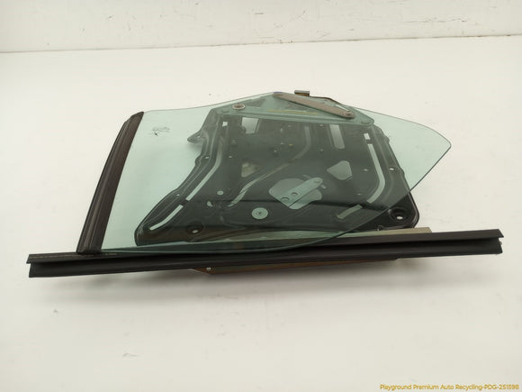Saab 9-3 Passenger Right Rear Quarter Window Regulator & Glass