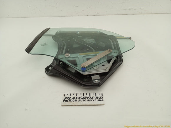 Saab 9-3 Driver Left Rear Quarter Window Regulator & Glass