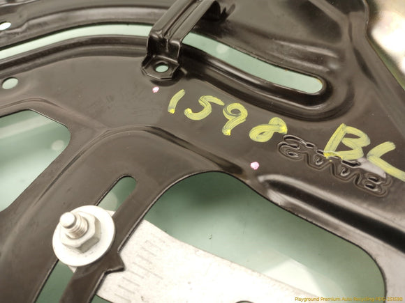 Saab 9-3 Driver Left Rear Quarter Window Regulator & Glass