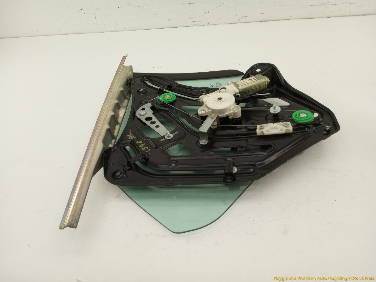 Saab 9-3 Driver Left Rear Quarter Window Regulator & Glass