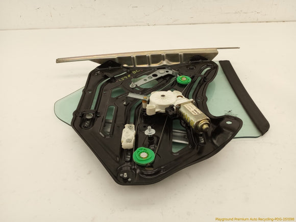 Saab 9-3 Driver Left Rear Quarter Window Regulator & Glass