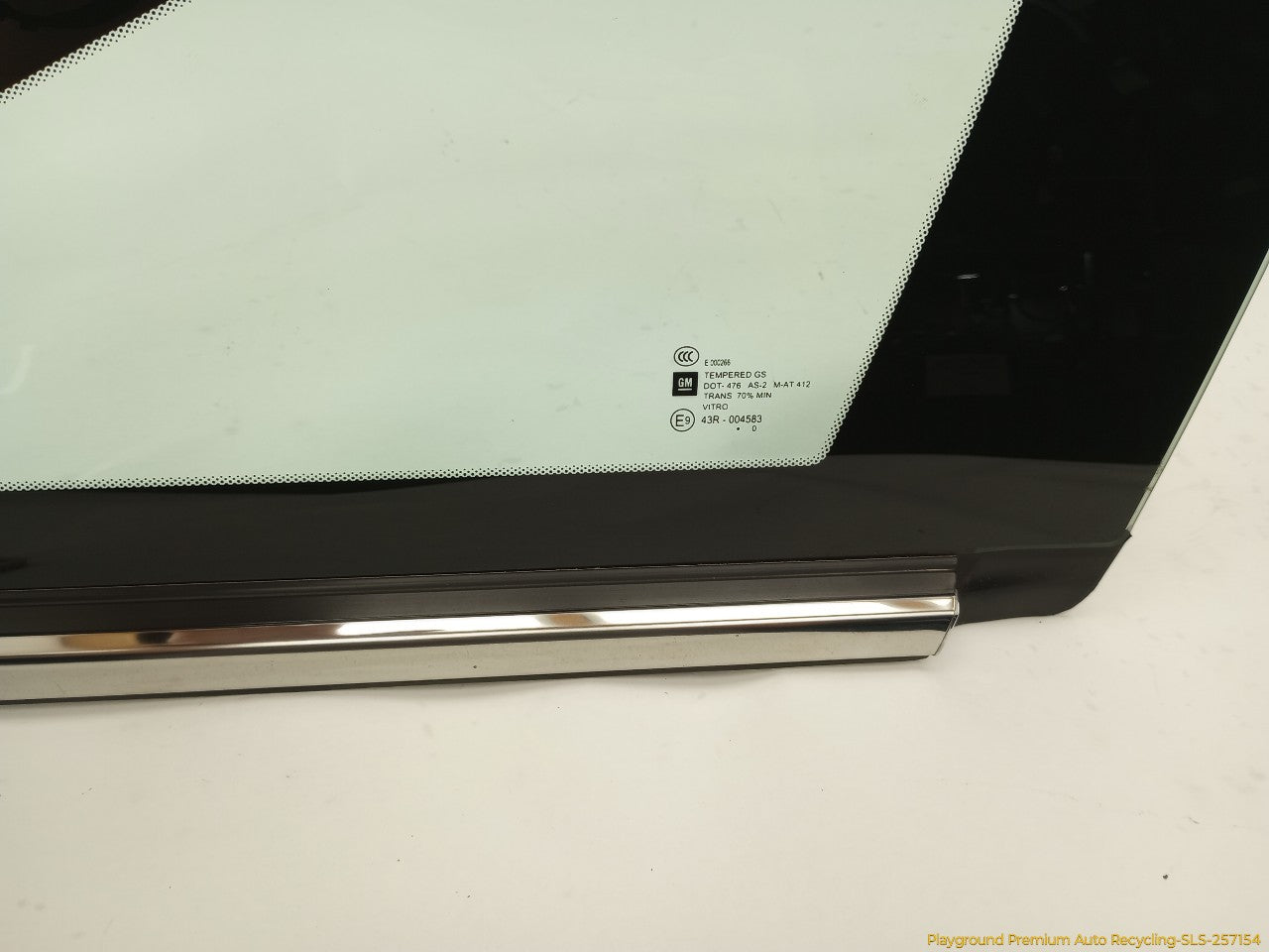 Cadillac CTS Passenger Right Rear Quarter Window Glass - 0