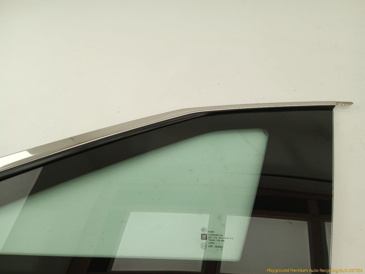 Cadillac CTS Passenger Right Rear Quarter Window Glass