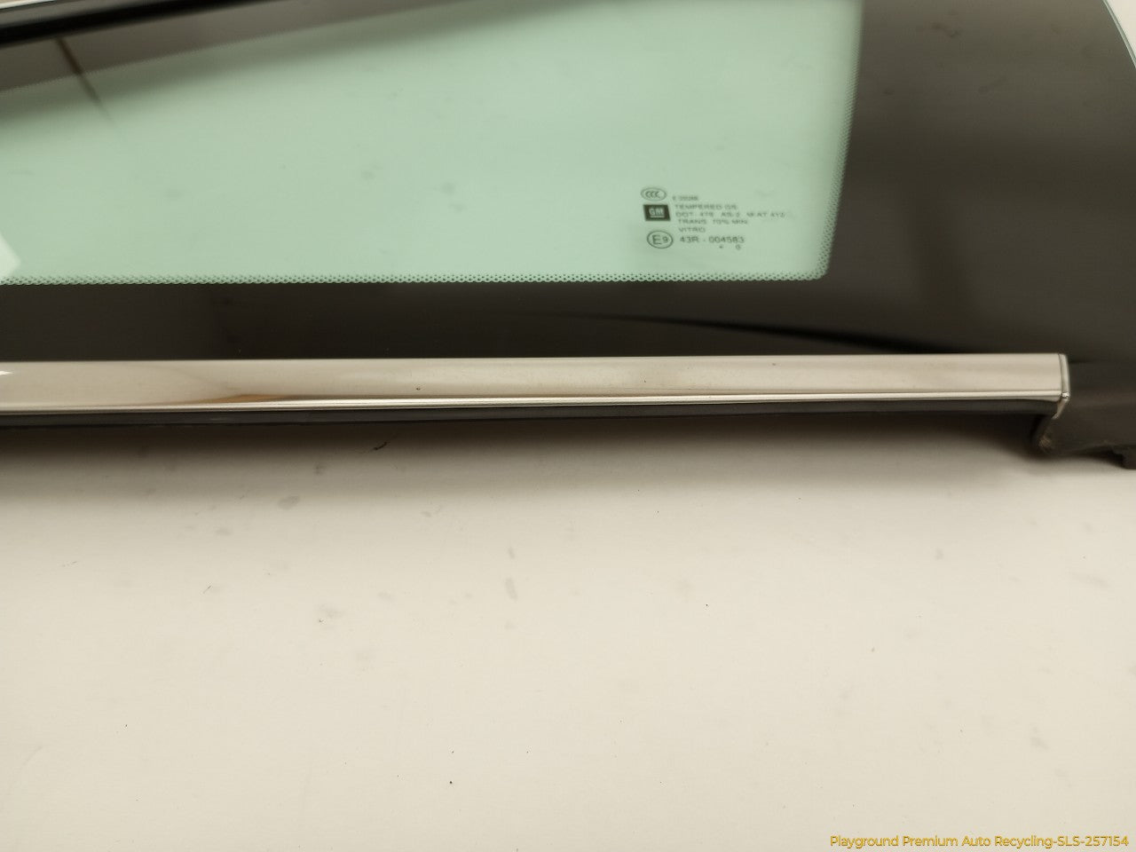 Cadillac CTS Passenger Right Rear Quarter Window Glass