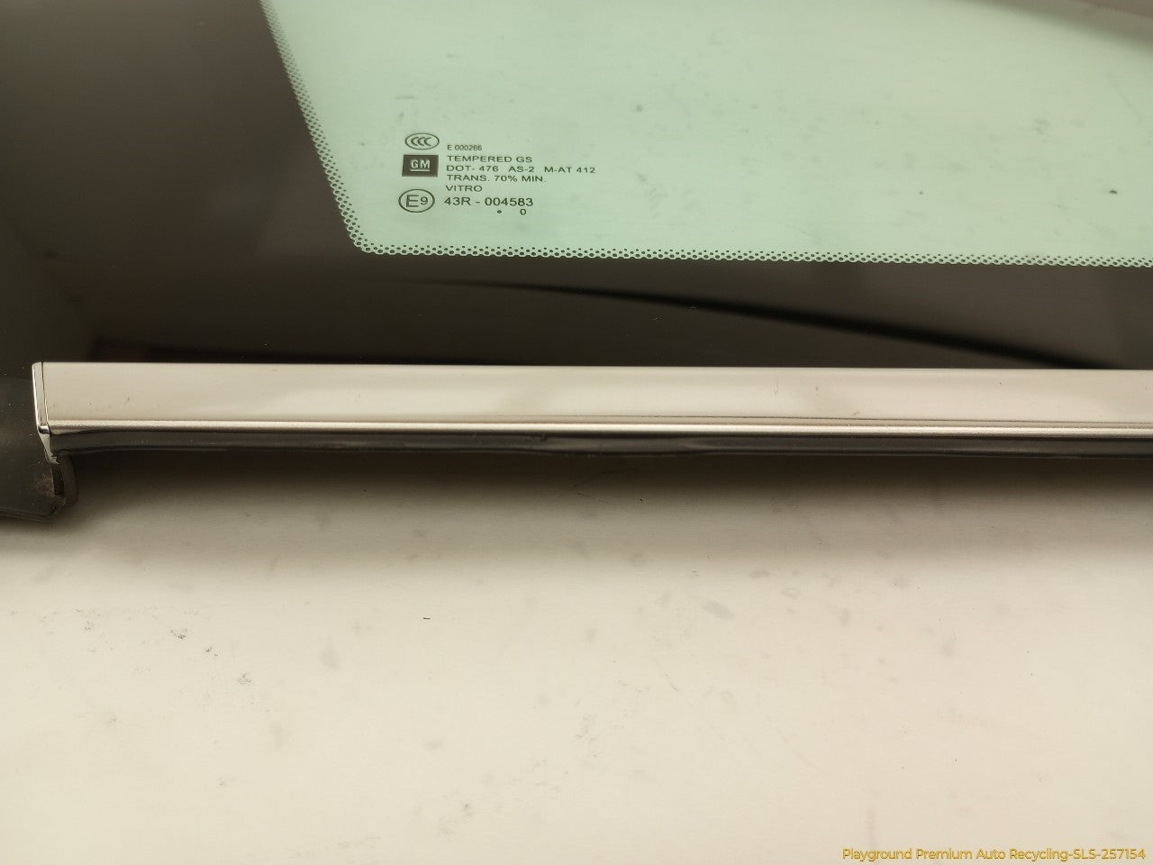 Cadillac CTS Driver Left Rear Quarter Window Glass