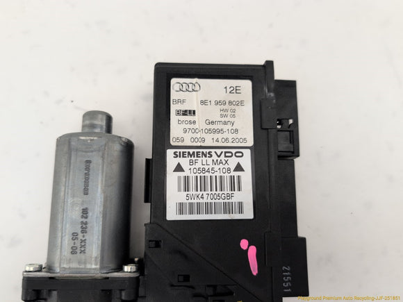 Audi S4 Passenger Right Front Power Window Motor