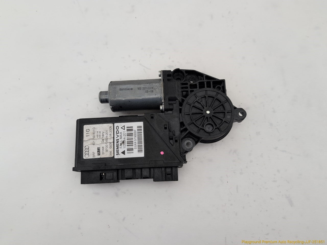 Audi S4 Driver Left Front Power Window Motor