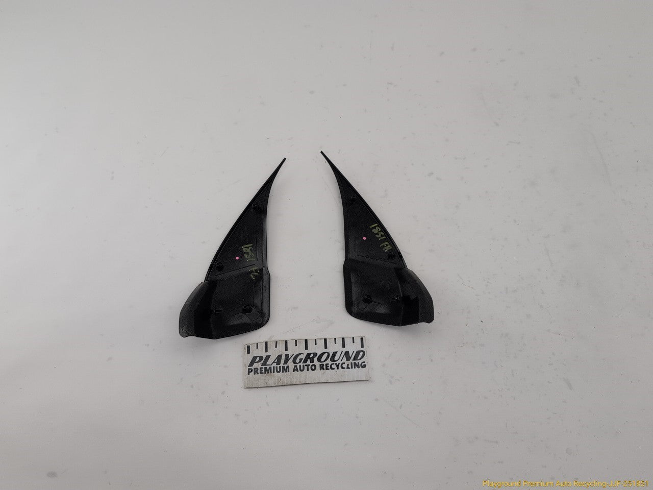 Audi S4 Pair Of Interior Side Mirror Cover Trim - 0