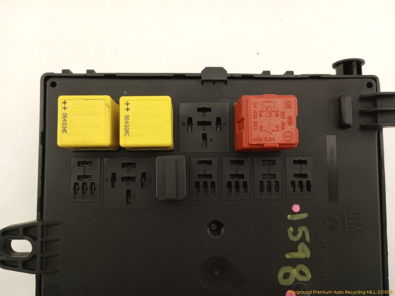 Saab 9-3 Driver Left Rear Cabin Fuse Box