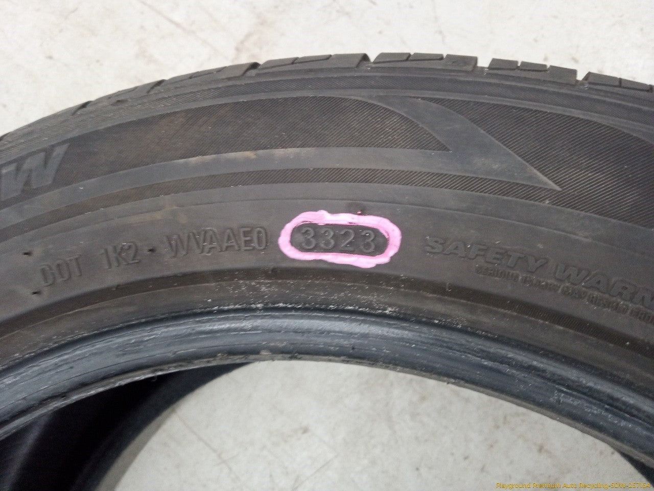 Cadillac CTS Single Fuzion Sport Tire