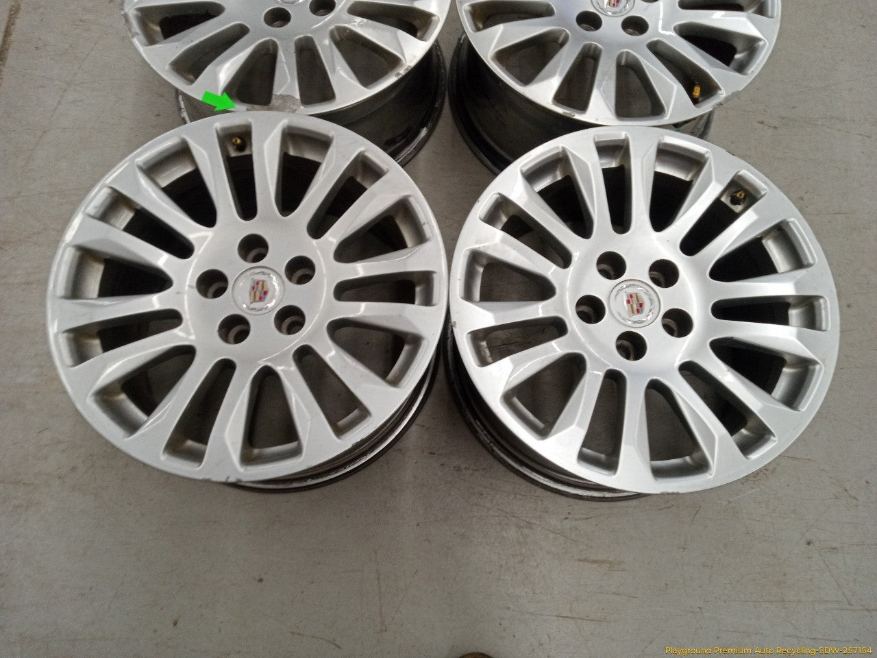 Cadillac CTS Set Of 4 Alloy Staggered Wheels 14 Spoke - 0