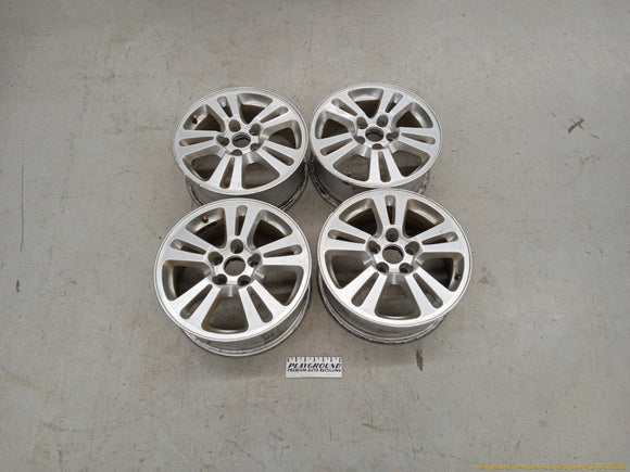 Saab 903 Set Of 4 Alloy Wheels 5 Double Spoke